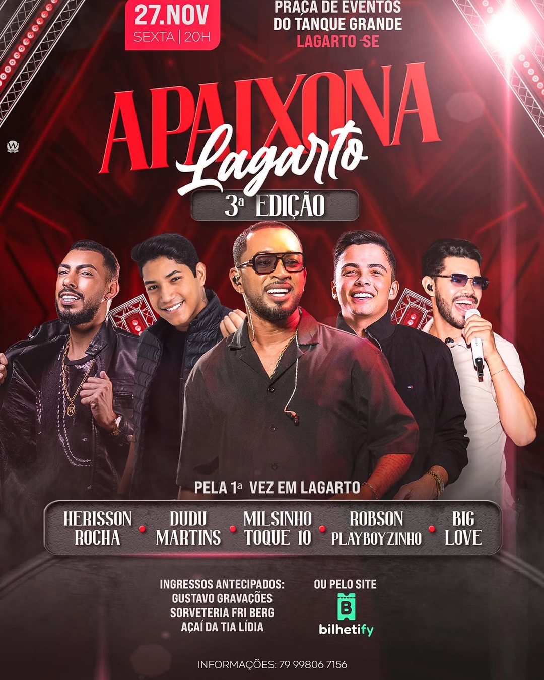 Imagem do evento Apaixona Lagarto 3ª Edição