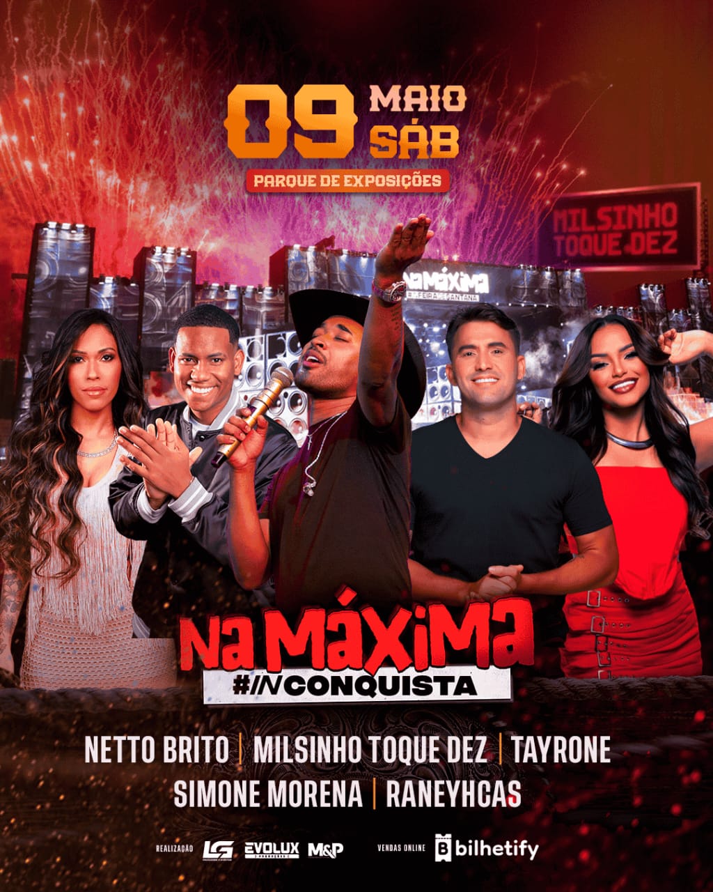 Imagem do evento Na Máxima in Conquista
