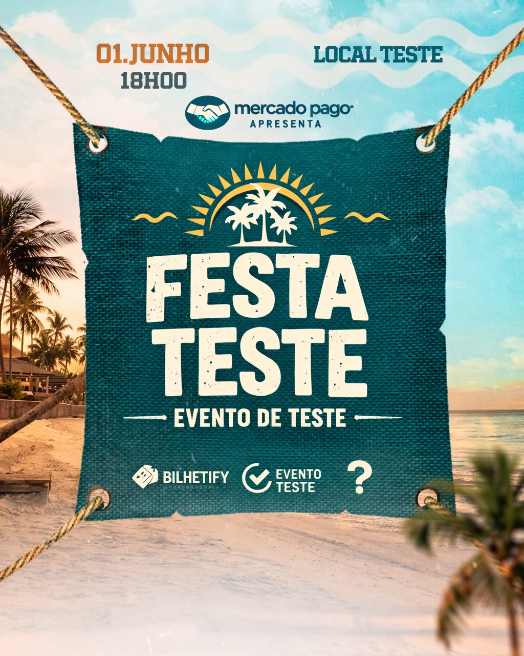 Imagem do evento TESTE MERCADO PAGO