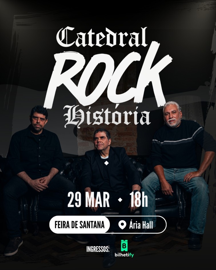 Imagem do evento Catedral Rock História