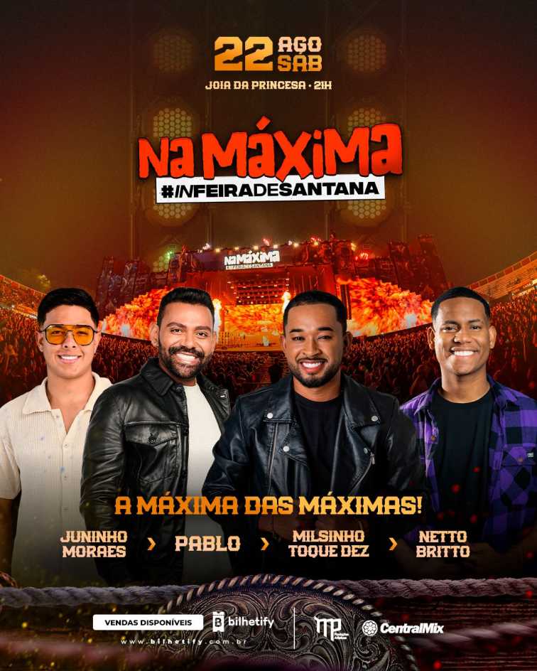 Imagem do evento Na Máxima In Feira