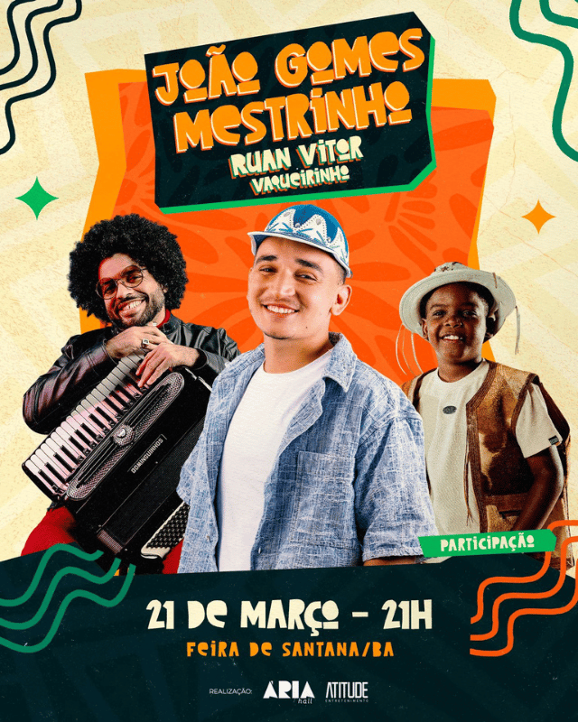 Imagem do evento João Gomes e Mestrinho