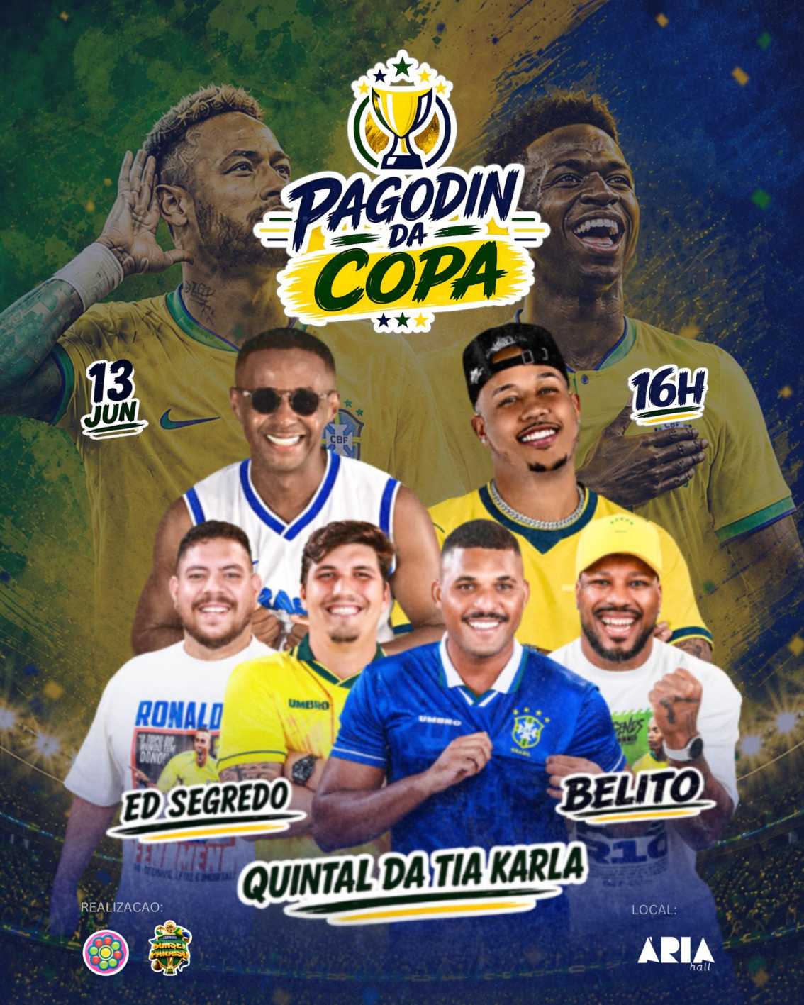 Imagem do evento Pagodin da Copa